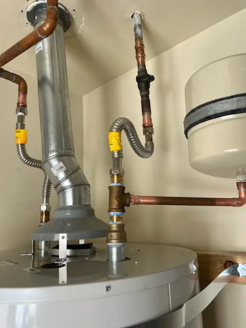 Water heater installation and plumbing repair in Montgomery